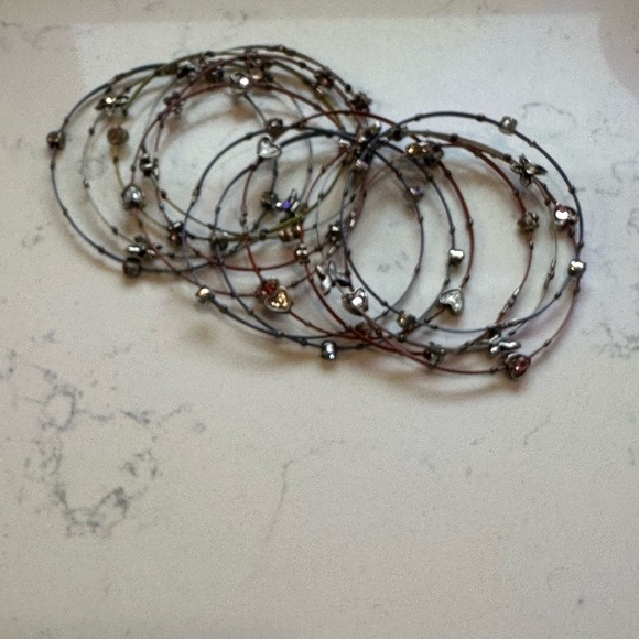Jewelry - Elegant Multi-Color Beaded Bracelet Set